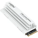 Crucial T705 2TB SSD PCIe Gen5 NVMe M.2 Limitierte Edition Interne SSD mit weißem Premium-Kühlkörper, bis zu 14.500MB/s, Microsoft DirectStorage, PCIe 4.0 abwärtskompatibel - CT2000T705SSD5A