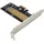 InLine PCI Express Karte zu 1x intern NVMe M.2 Key M, PCIe x1