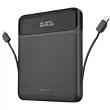Forever Powerbank für Laptop TB-200 100W 20000 mAh schwarz (5000 mAh, 100 W), Powerbank, Schwarz