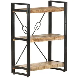 vidaXL Bücherregal 3 Fächer 60 x 30 x 80 cm Braun