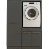 laundreezy Mehrzweckschrank-Set »LAUNDREEZY LDSK6«, grau