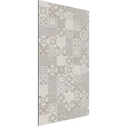 Duschrückwand Vintage Fliesen grau BxHxT 1000x2500x3 mm