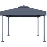 vidaXL Pavillon 3 x 3 m Anthrazit