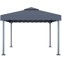 vidaXL Pavillon 3 x 3 m Anthrazit