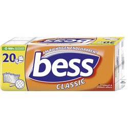 bess Toilettenpapier CLASSIC 3-lagig