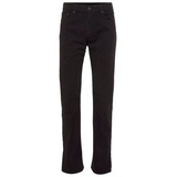 Levis Slim Straight Fit Jeans im 5-Pocket-Design, Black, 33/32