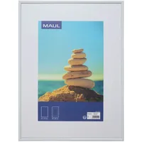 Maul Bilderrahmen Maulart Kunststoff / Kunststoffglas 29,3x39,2cm weiß Packung