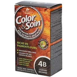 Les 3 Chênes® Farbe & Pflege® 4B Kastanienbraun