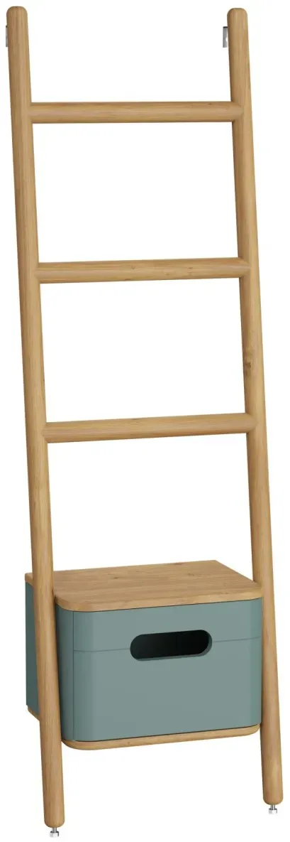 VitrA Sento Handtuchhalter mit Schublade 48 x 30 x 152 cm Fjordgrün Matt,66160 66160