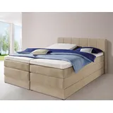 HAPO HAPO, Boxspringbett mit Bettkasten beige,