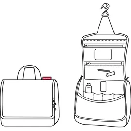 Reisenthel Toiletbag twist silver