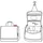 Reisenthel Toiletbag twist silver