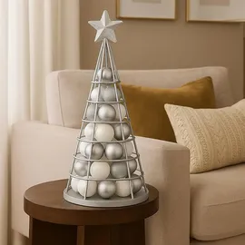 MCW Deko-Baum  Silber 60 cm