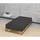biberna Spannbettlaken Melange-Flanell 140 x 200 - 160 x 200 cm titanium