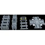 LEGO LEGO® City Eisenbahn Schienen-Set mit Schienen, Kreuzung und Prellbock - NEU! Teile 68x