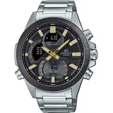 Casio Edifice ECB-30DB-1A9EF Edelstahl 52,3 mm ECB-30DB-1A9EF
