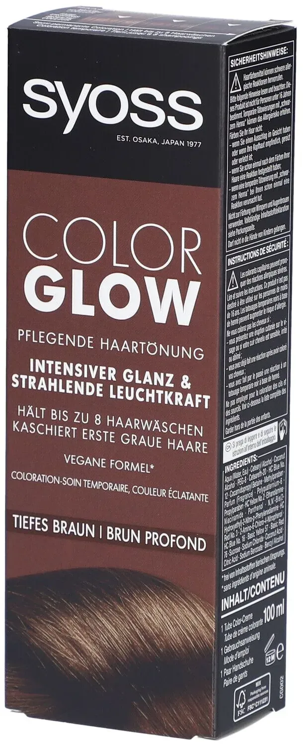 Syoss Color Glow tiefes Braun