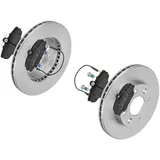 F.Becker_Line BREMSSCHEIBEN Ø238MM + BREMSBELÄGE VORNE FÜR RENAULT DACIA NISSAN