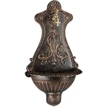 Relaxdays Wandbrunnen Nostalgie Look