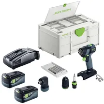 Festool TXS 18-Basic-Set inkl. 2 x 5,0 Ah + Systainer