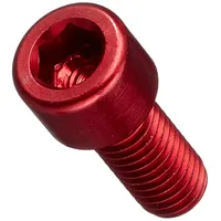 XLC Schrauben für Trinkflaschenhalter 2er Set rot