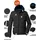 G.I.G.A. DX Herren Steppjacke/Funktionsjacke in Daunenoptik mit Kapuze GW 72 MN QLTD JCKT, schwarz, L,