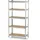EasyMaxx Schwerlastregal Stahl 180x90x40 cm silber