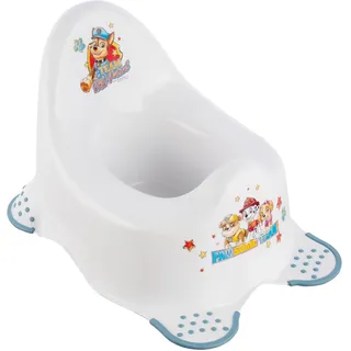KEEEPER Paw Patrol Babytopf, Ab ca. 18 Monate bis ca. 3 Jahren, Anti-Rutsch-Funktion, Adam, Weiß
