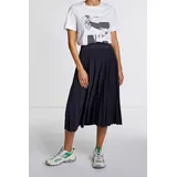 richroyal Plisseerock Damen Blau 40