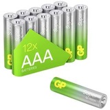 GP Batteries Super Micro (AAA)-Batterie Alkali-Mangan 1.5V 12St.