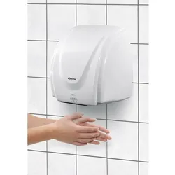 Bartscher Gerät zum Händetrocknen, Händetrockner, Weiss