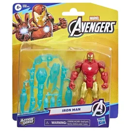 Marvel The Avengers Marvel Avengers ActionVerse Iron Man Spielfigur 11,4 cm