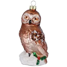 Holly & Jolly Eule 9,5 cm Braun