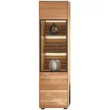 Set One by Musterring Vitrine Jackson 50 x 198 x 40 cm Braun