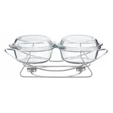 Ambition Kochgeschirr mit Saule 2 x 2 l sidabrinė AMBITION