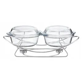 Ambition Kochgeschirr mit Saule 2 x 2 l sidabrinė AMBITION