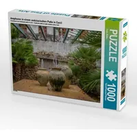 Calvendo Amphoren in einem andalusischen Patio in Conil (Puzzle)