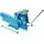 Durlach Schraubstock Metall 100 mm blau