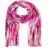 Stylebreaker "Leichter Schal mit Streifen Farbverlauf Metallic", Damen, pink, Obermaterial: 100% Viskose CV., Modisch, Modetücher Schal