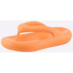 Zehentrenner HEINE, Damen, Gr. 40/41, orange, Synthetik, modisch, Schuhe
