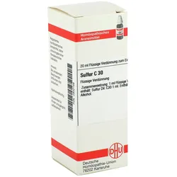 Sulfur C30 Dilution