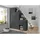 Sconto Xora Mehrzweckschrank Multiraumkonzept - grau ¦ Maße (cm): B: 50 H: 185 T: 40.0