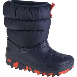 Crocs Classic Neo Puff Boot Kids blau 34/35 EU - 34/35 EU
