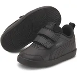 Puma Courtflex V2 Baby-Sneaker mit Klettverschluss Puma black/dark shadow 23