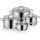 WMF Inspiration Topf-Set 4-tlg. 3 x Fleischtopf + Stielkasserolle