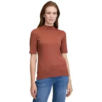 Cartoon Basic Shirt mit Kragen in Brown Patina |