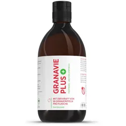 Bio Granatapfelsaft Konzentrat - Granavie PLUS 500 ml / 3 Wochen