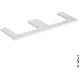 Geberit One 135x3x47cm, w/l hochgl., Ausschn 2-fach