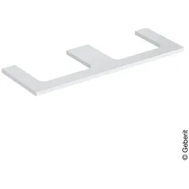 Geberit One 135x3x47cm, w/l hochgl., Ausschn 2-fach