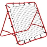 vidaXL Verstellbarer Fußball Kickback Rebounder 100x100 cm